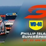 V8 SuperCar 2017 Round 3 Phillip Island– Fullday Sunday  –  April 23th 2017