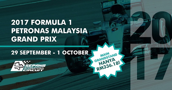 Formula1 2017 Round 15 – Malaysian Grand Prix – Race