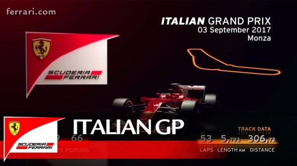 Formula1 2017 Round 13 – Italian Grand Prix – Qualifying