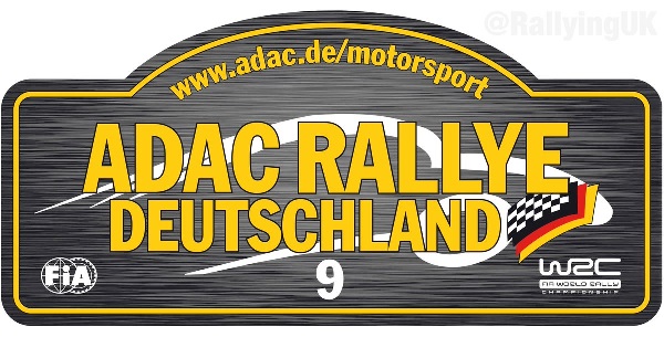 WRC 2018 Round 9 –  ADAC Rallye Deutschland