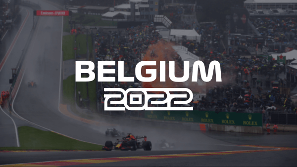 Formula1 2022 Round 14 – Belgian Grand Prix