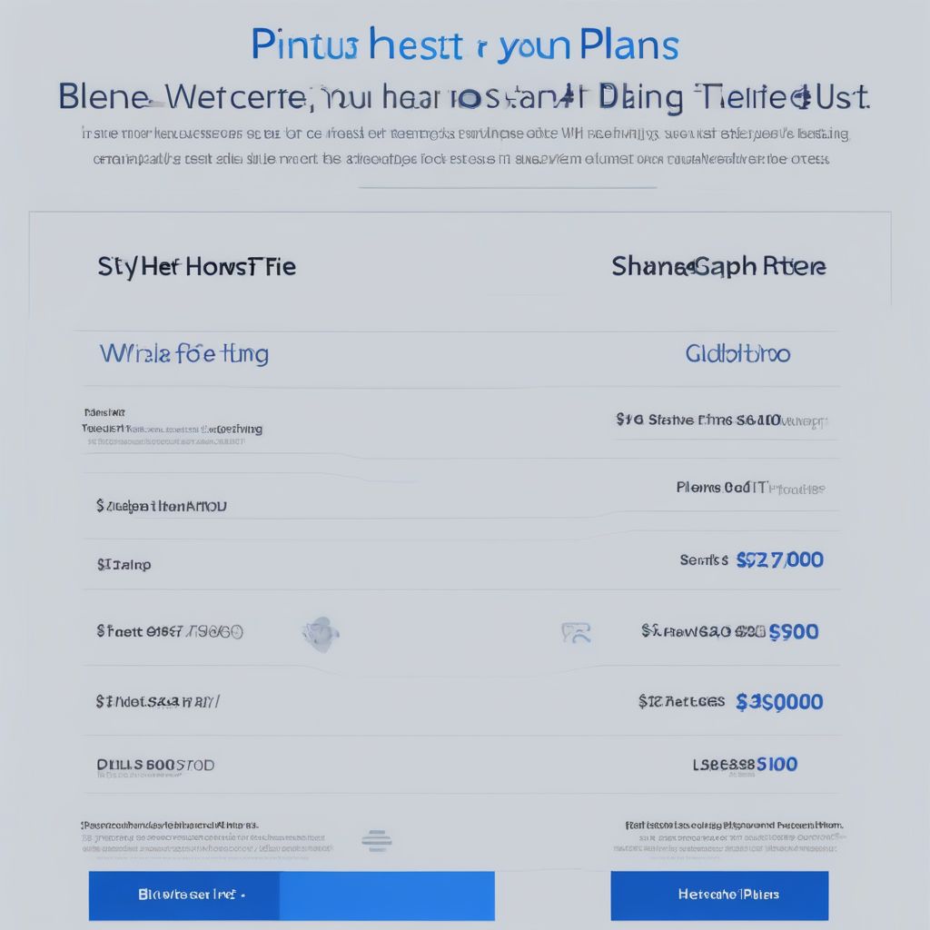 Bluehost Shared Hosting Plan